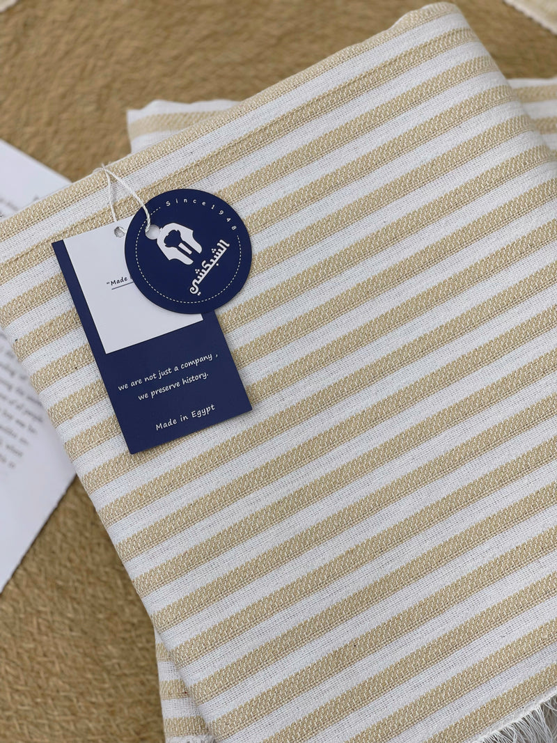 مفرش كنب و ركن قطن ١٠٠