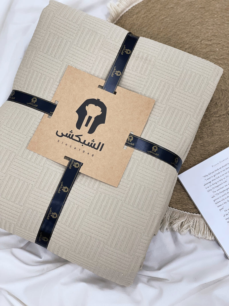 1 قطعة غطاء قطني