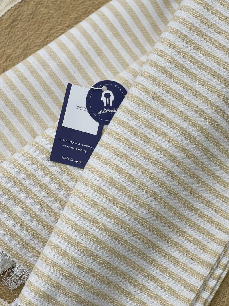 مفرش كنب و ركن قطن ١٠٠