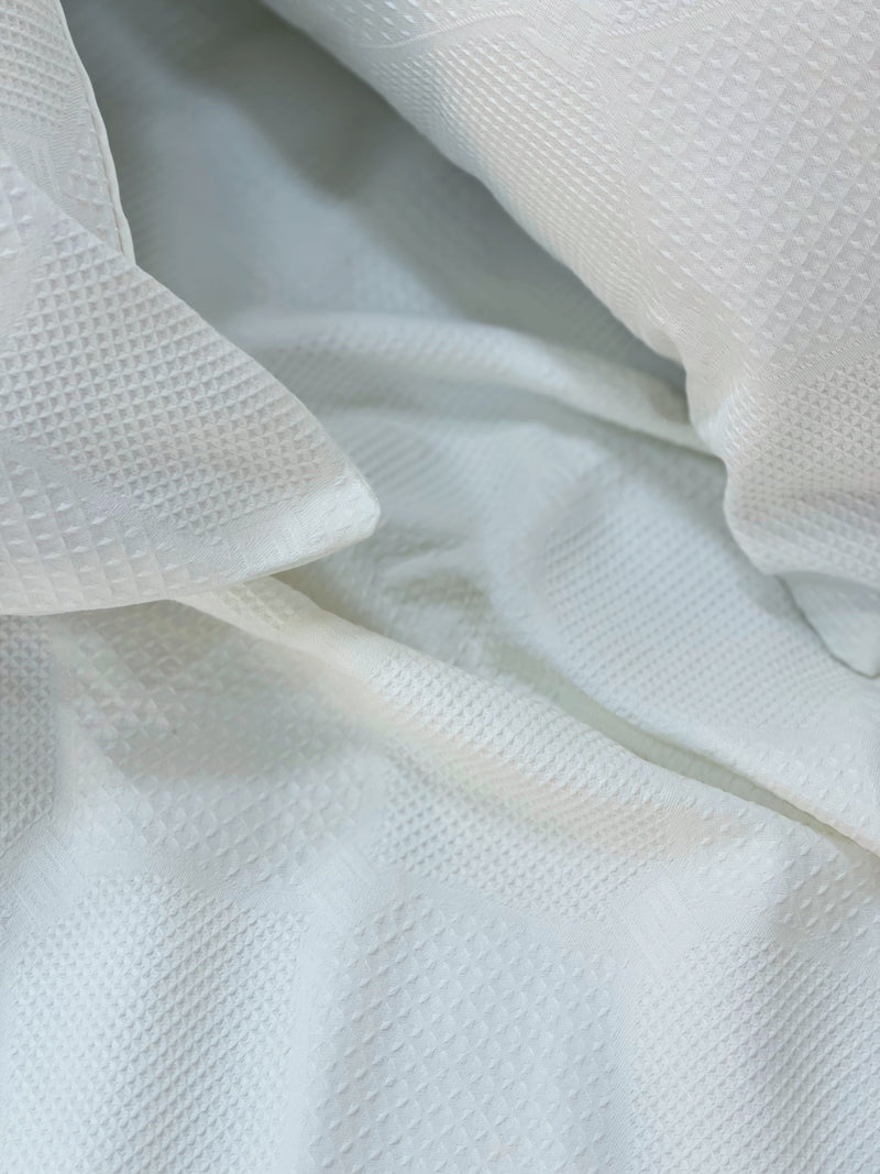 طقم ٤ قطع محفور قطن ١٠٠٪؜