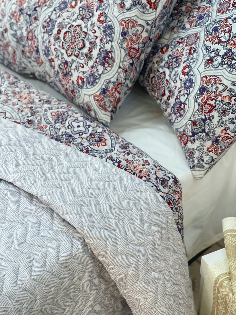 كوفرتة كابتونية ٣ قطع