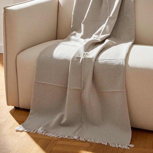 مفرش كنب قُطْنِيّ