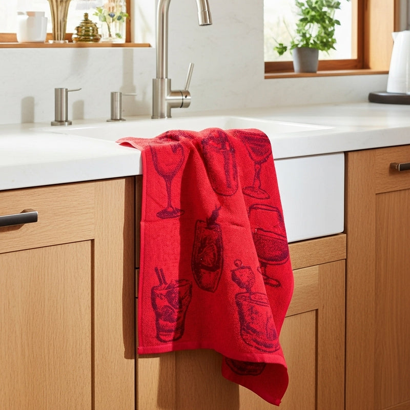 ُطقم ٢ فوطة مطبخ