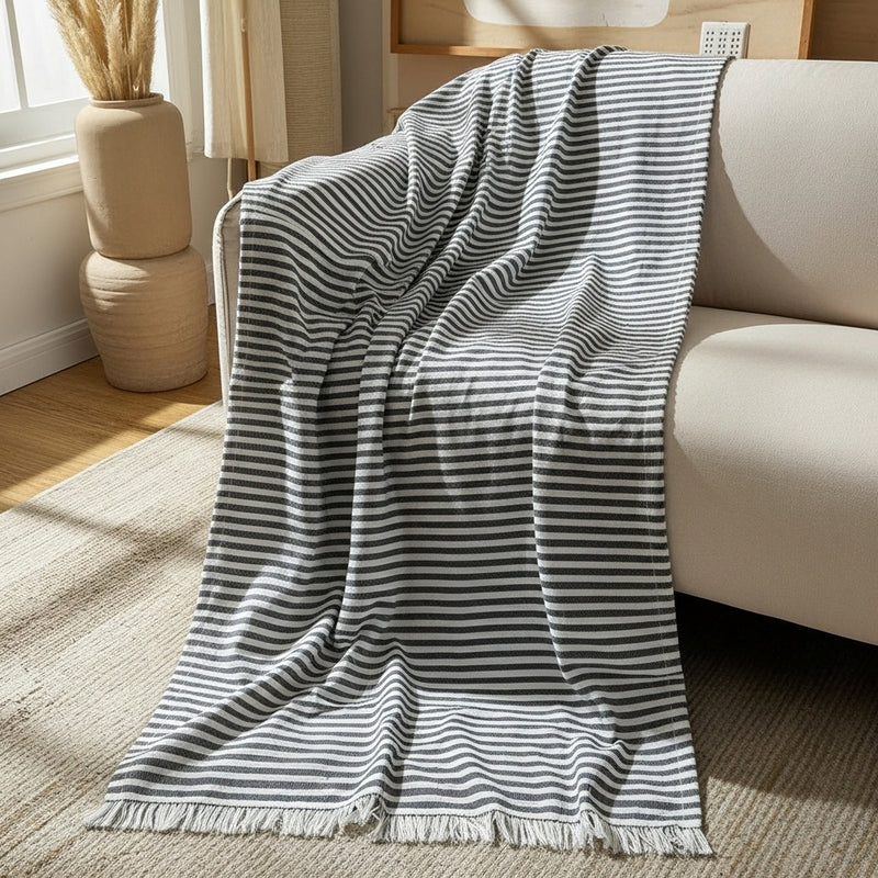 مفرش كنب قُطْنِيّ