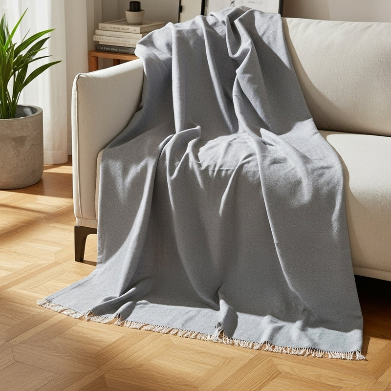 مفرش كنب قُطْنِيّ