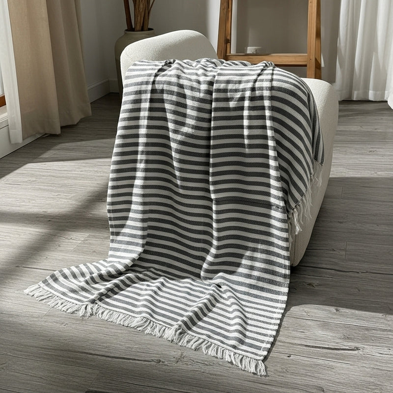 مفرش كنب قُطْنِيّ