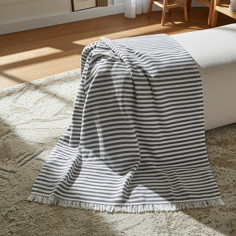 مفرش كنب قُطْنِيّ