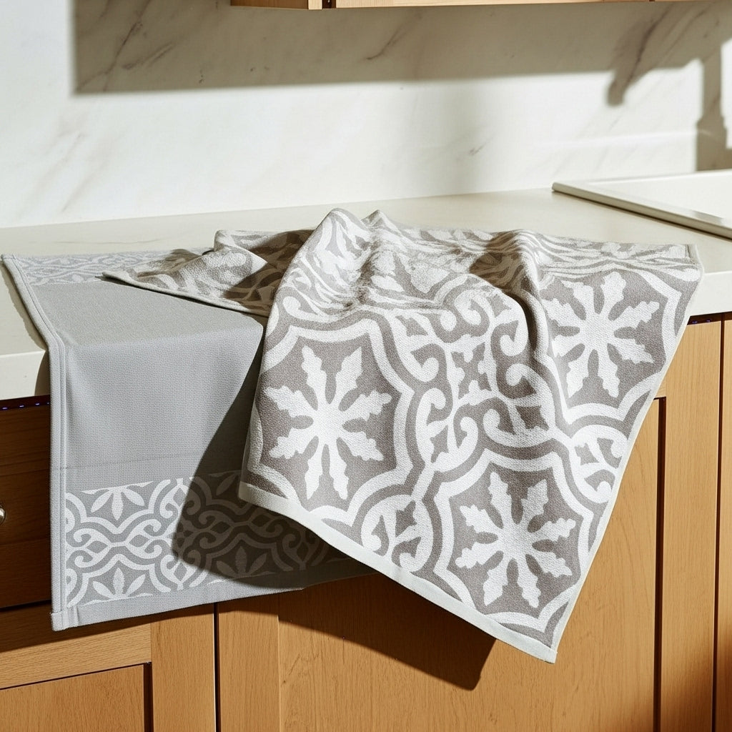 طقم ٢ فوطة مطبخ