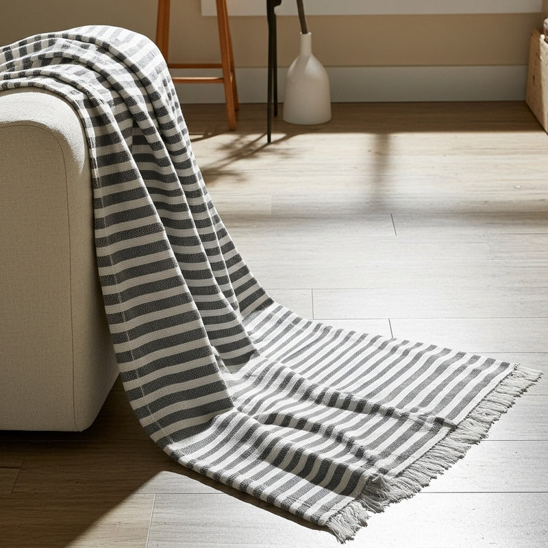 مفرش كنب قُطْنِيّ