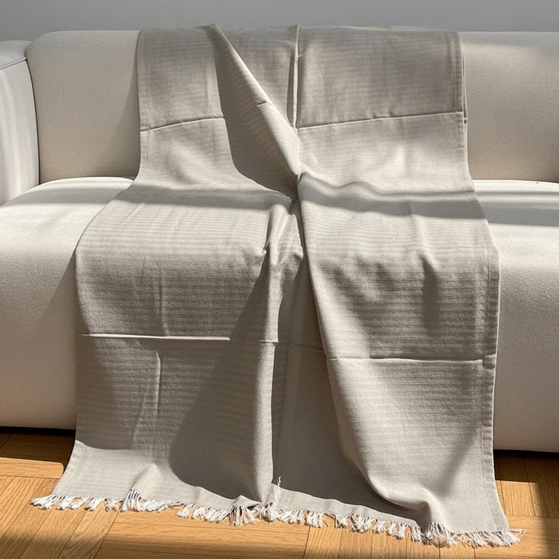 مفرش كنب قُطْنِيّ