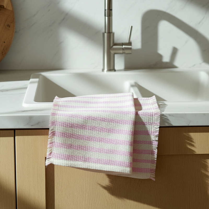 طقم ٢ فوطة مطبخ نَوْل