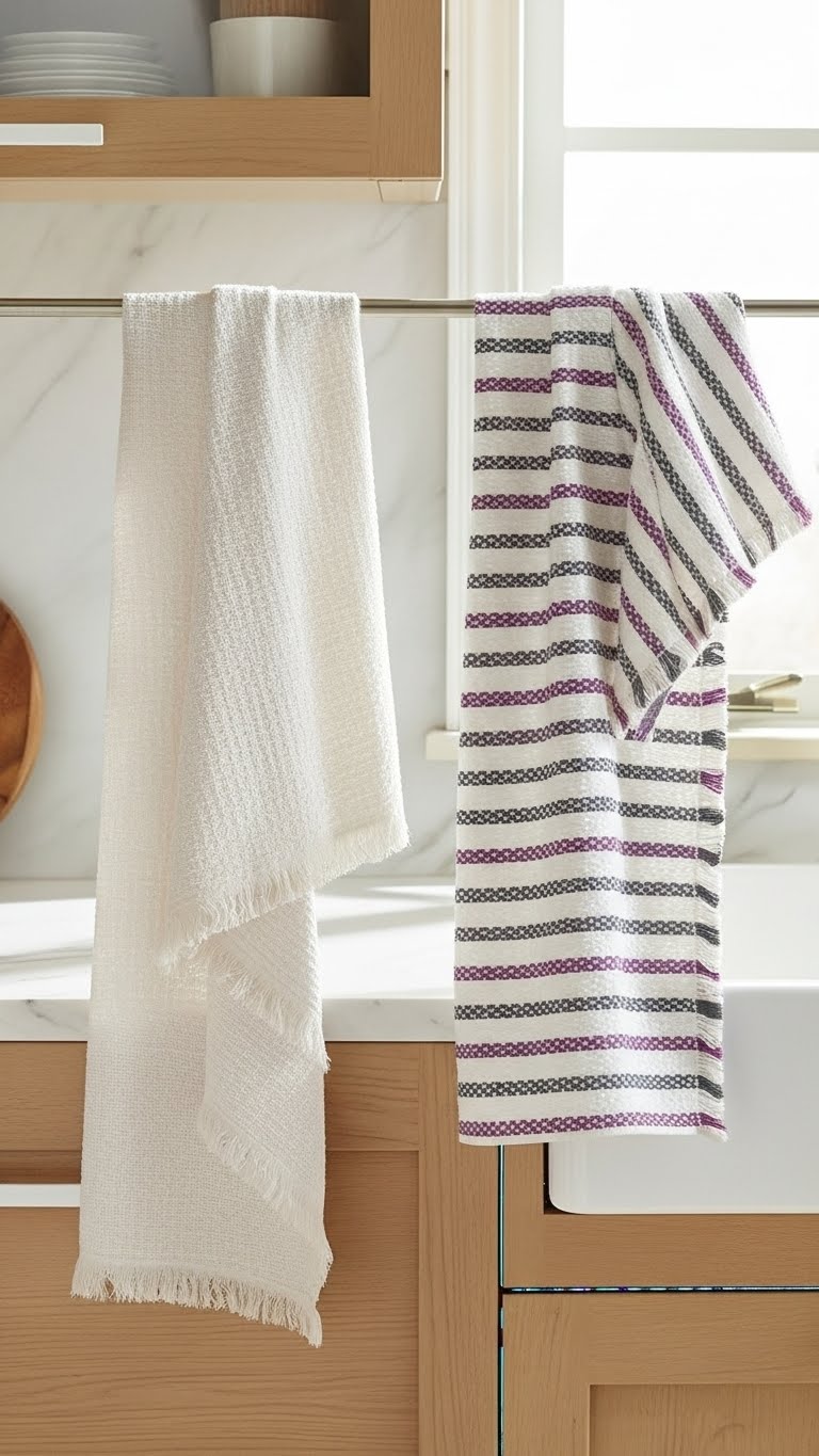 طقم ٢ فوطة مطبخ نَوْل