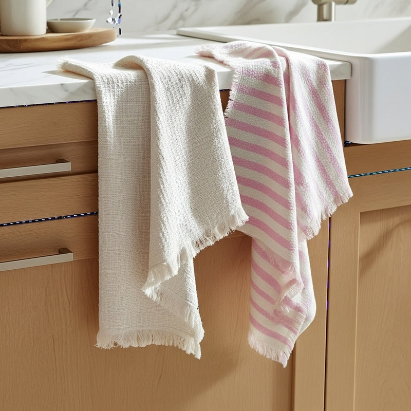 طقم ٢ فوطة مطبخ نَوْل