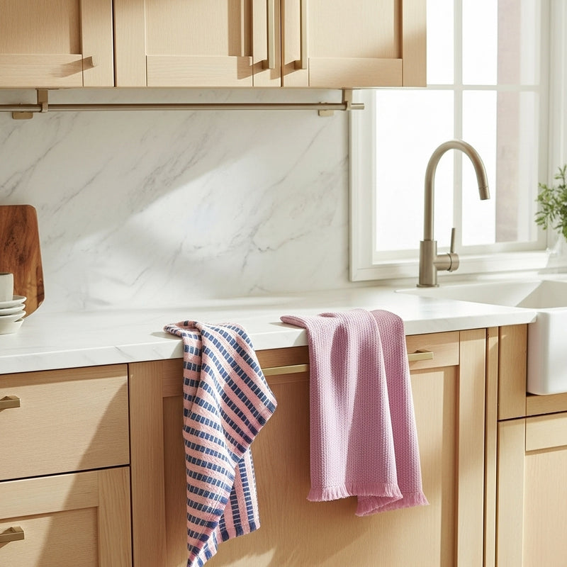 طقم ٢ فوطة مطبخ نَوْل