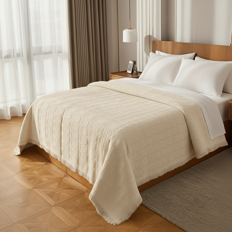 كوفرتة نسيج يدوي – حِرفة