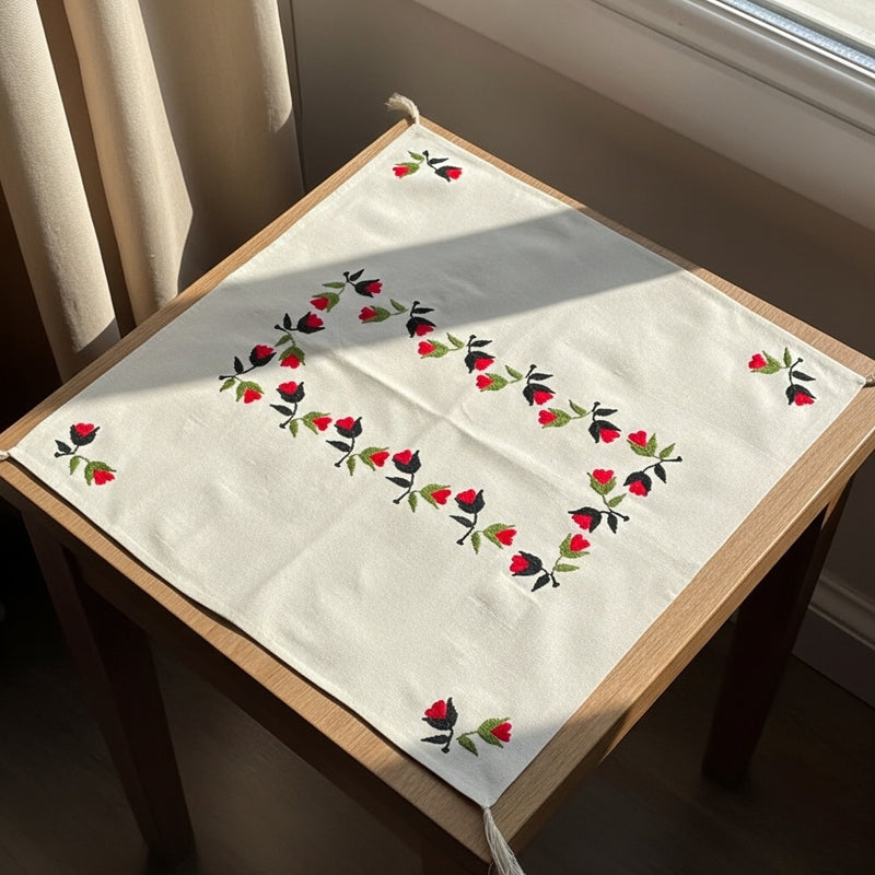 مِفرش تَطرِيز الشبكشي