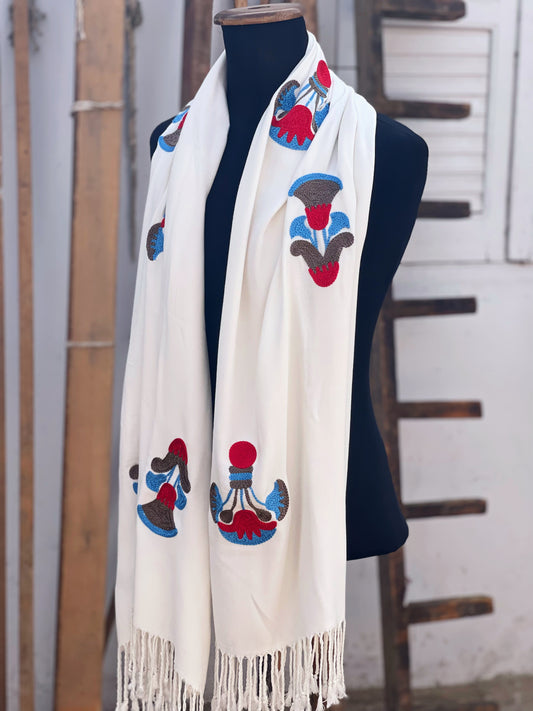 شََال تطريز يدوي