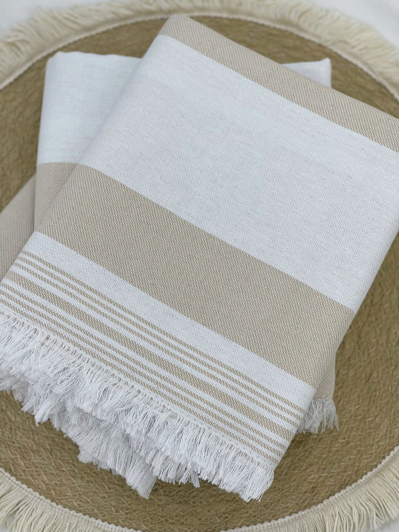 مفرش كنب و ركن قطن ١٠٠٪؜