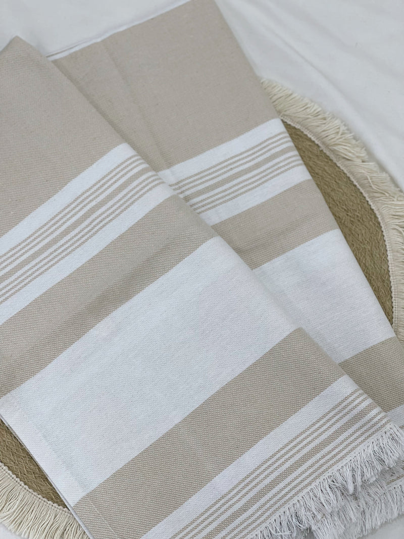 مفرش كنب و ركن قطن ١٠٠٪؜