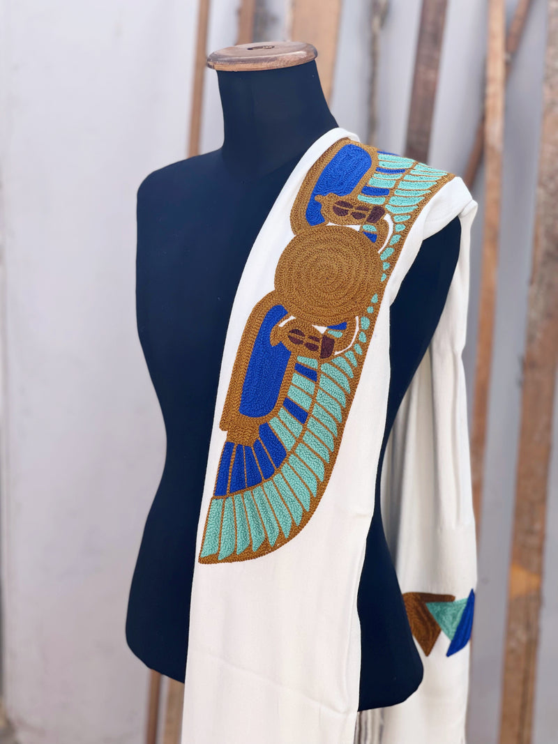 شََال تطريز يدوي