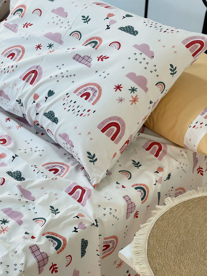 طقم سرير مكون من ٦ قطع