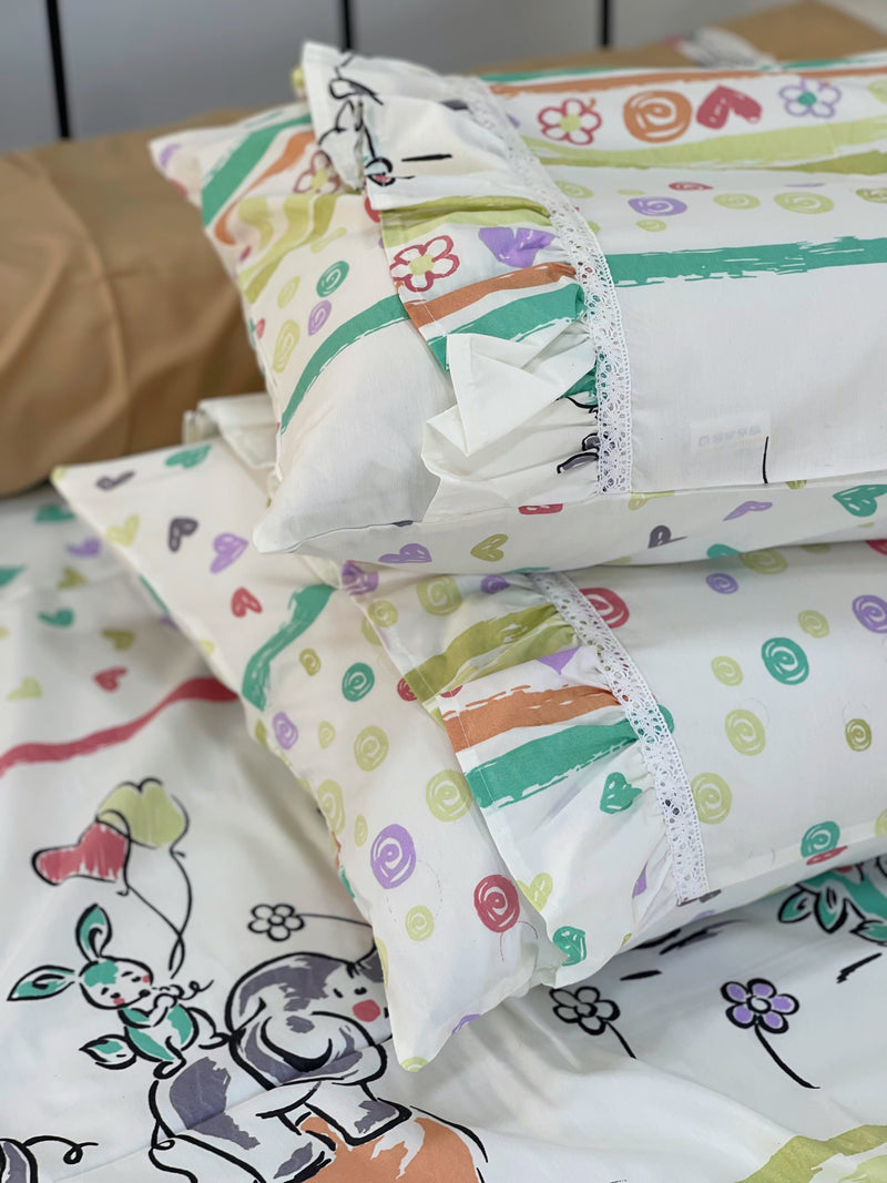 طقم سرير مكون من ٦ قطع