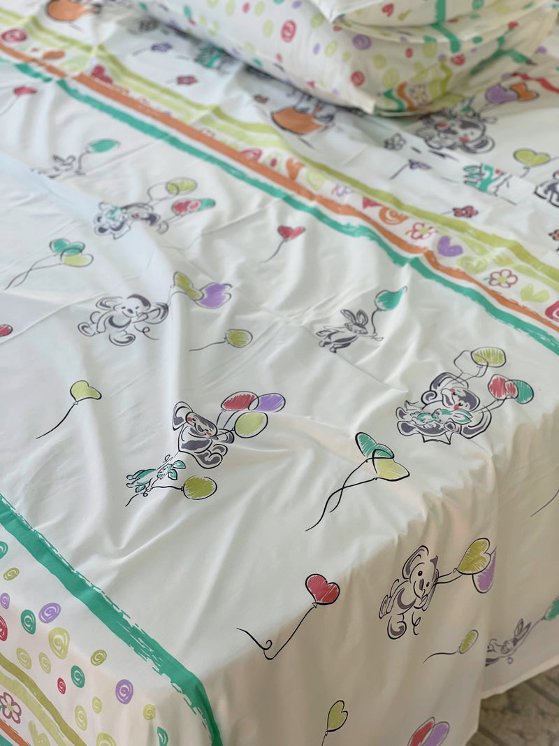 طقم سرير مكون من ٦ قطع