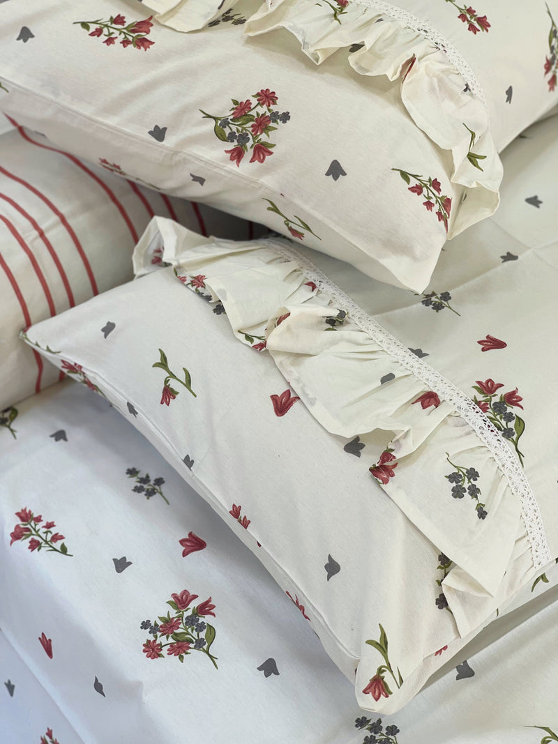 طقم سرير مكون من 4 قطع