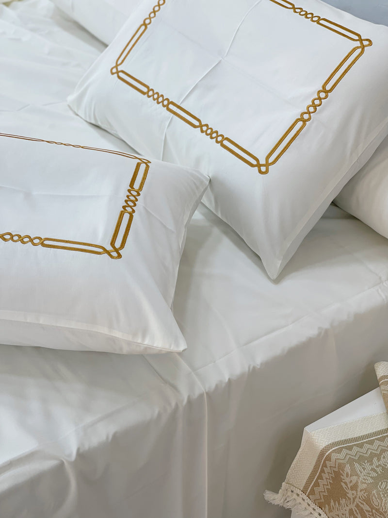 طقم ملاية تطريز 4 قطع