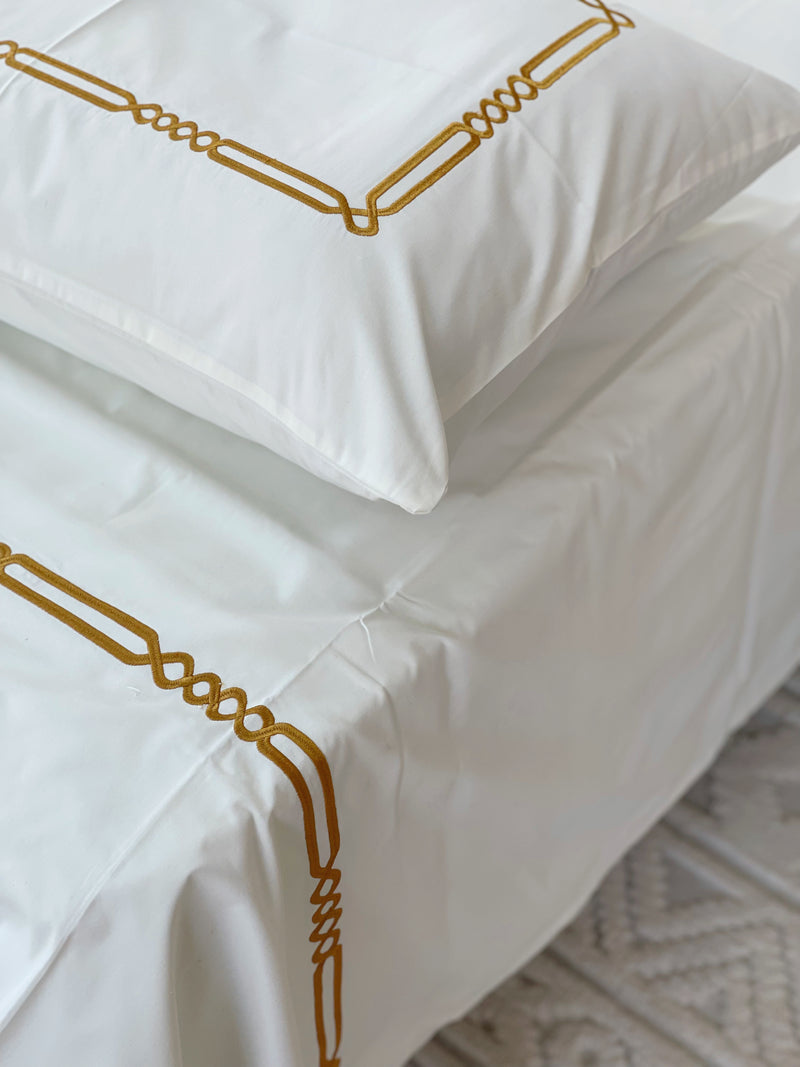 طقم ملاية تطريز 4 قطع