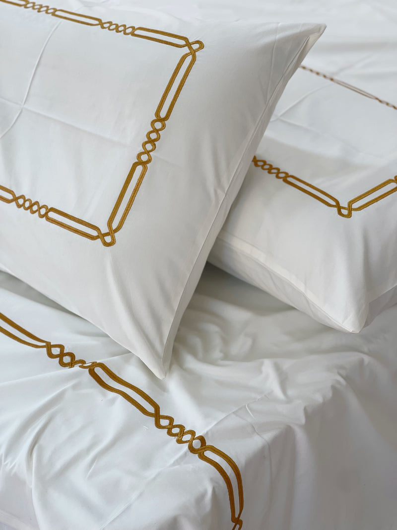 طقم ملاية تطريز 4 قطع