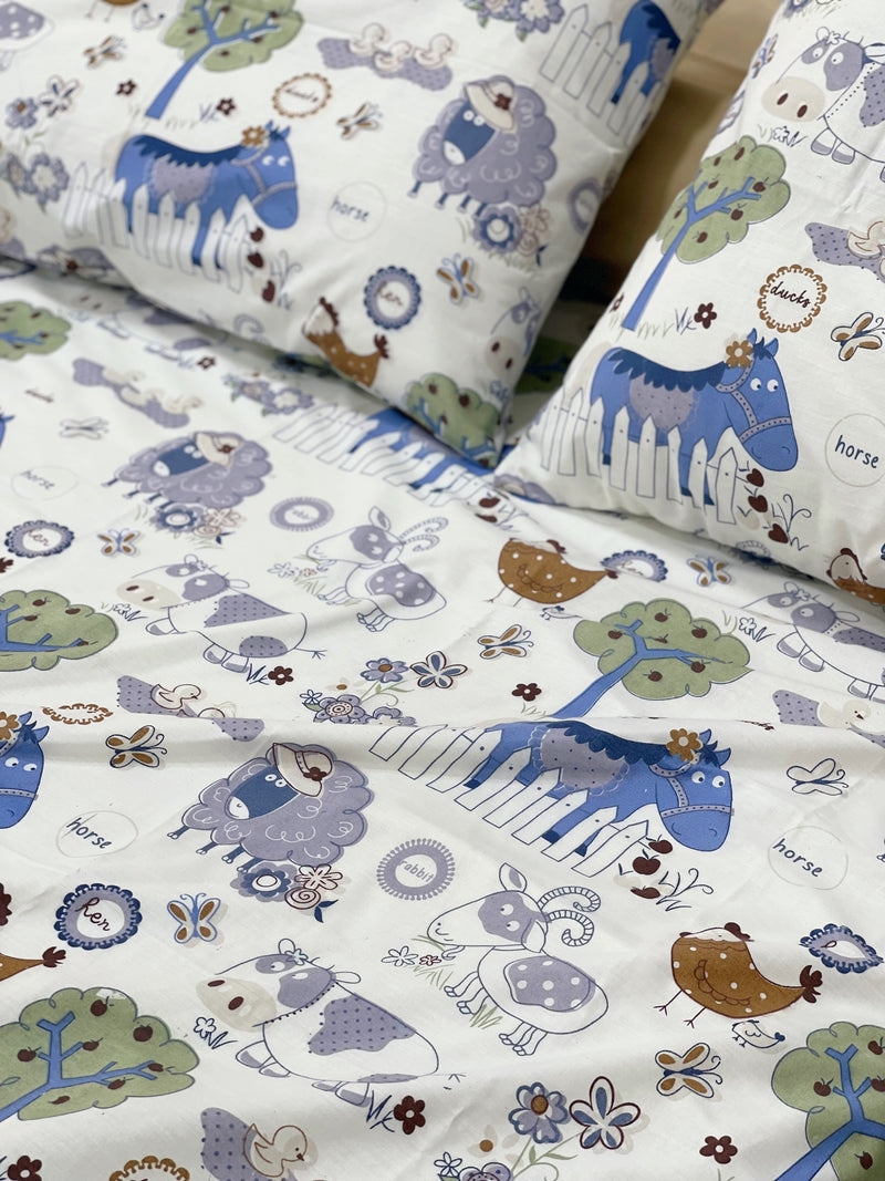 طقم سرير مكون من ٦ قطع