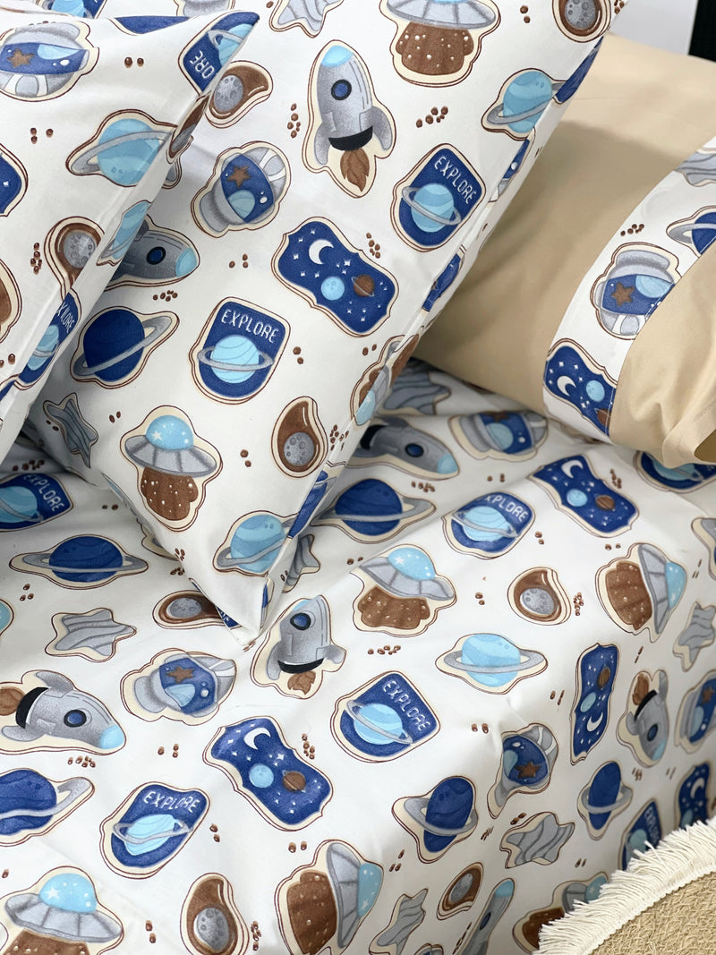 طقم سرير مكون من ٦ قطع