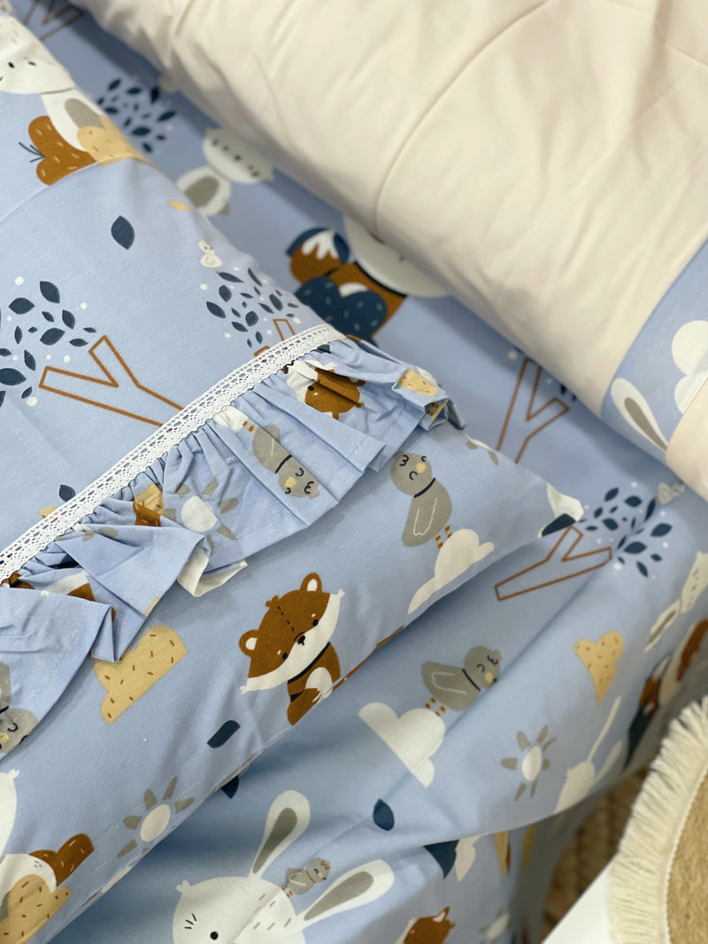 طقم سرير مكون من ٦ قطع