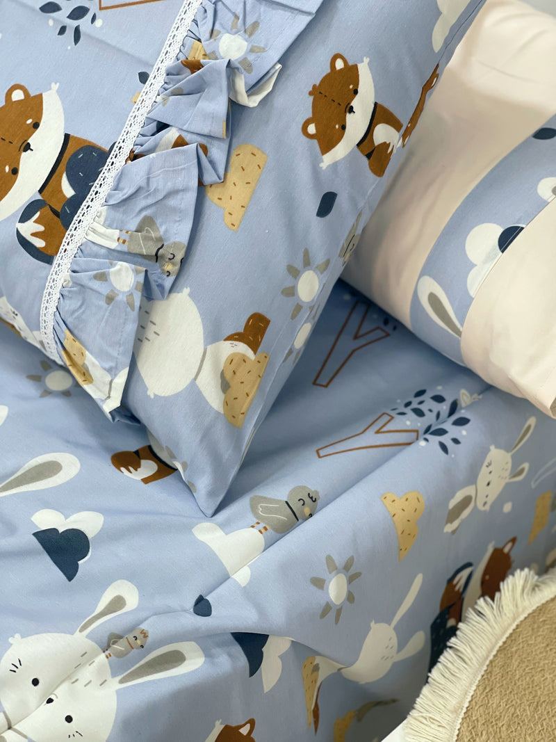 طقم سرير مكون من ٦ قطع